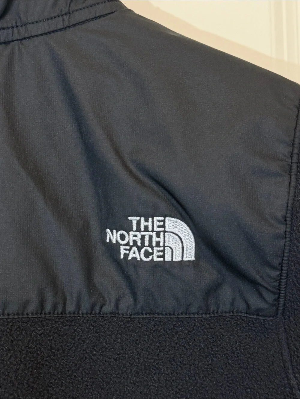 North Face black insulated quarter-zip fleece Jacket Womens Small